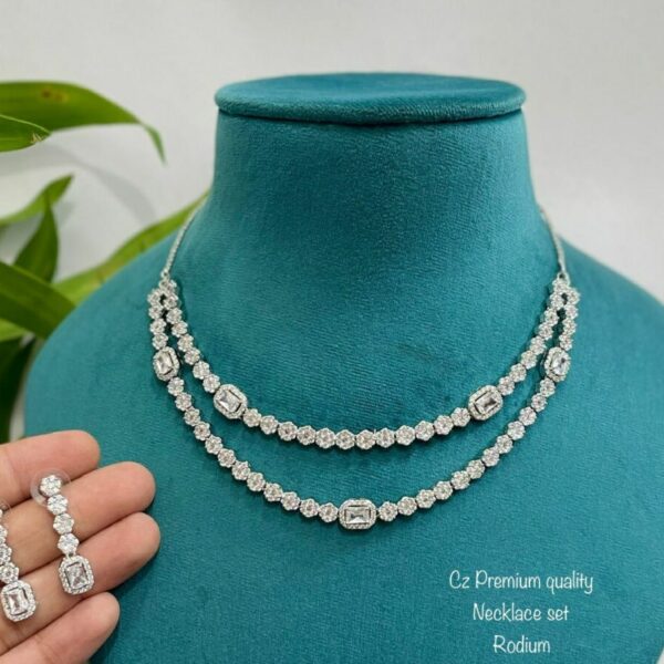 Gia Diamond Necklace set