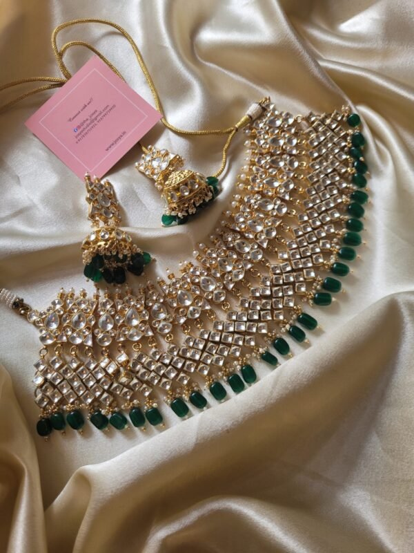 Kainaat Kundan Necklace Set (MADE ON  ORDER)