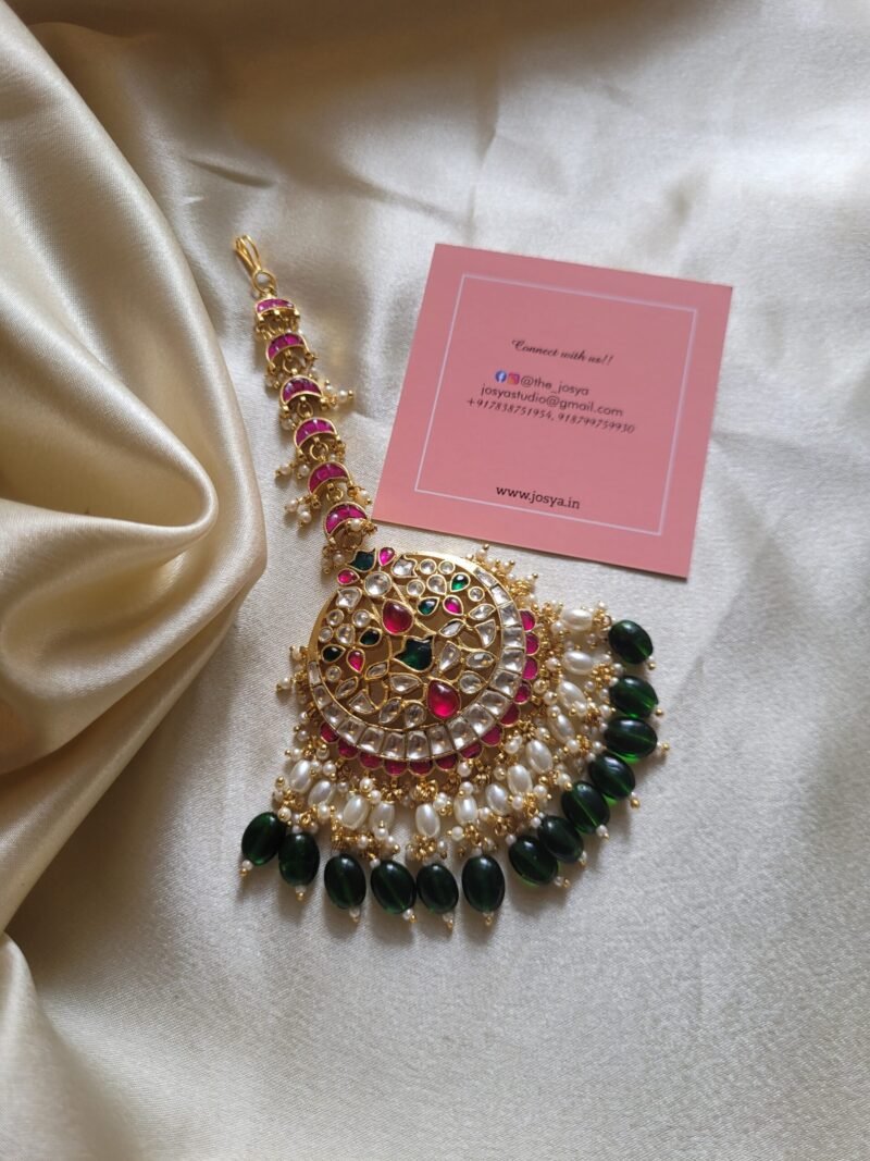 Saumyata Kundan Minimal bridal set - Image 5