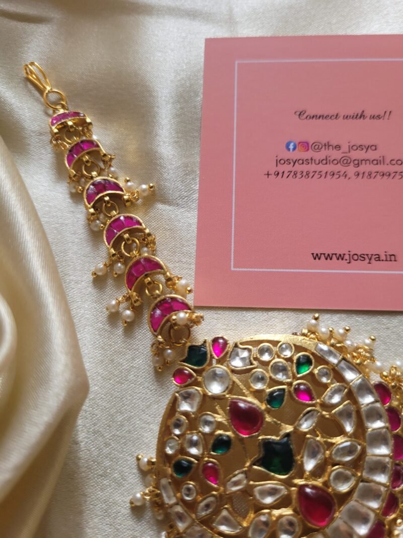 Saumyata Kundan Minimal bridal set - Image 6