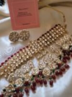 Aryana Kundan Choker set (MADE ON ORDER)