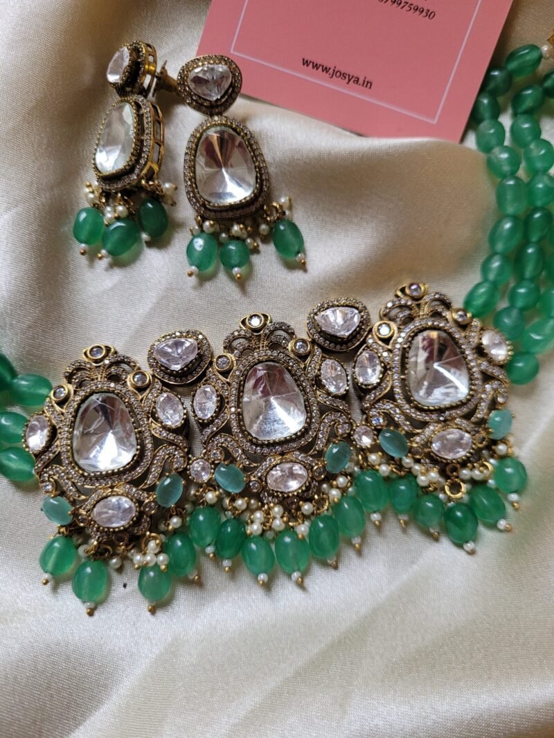 Kiara Polki  Necklace set - Image 4