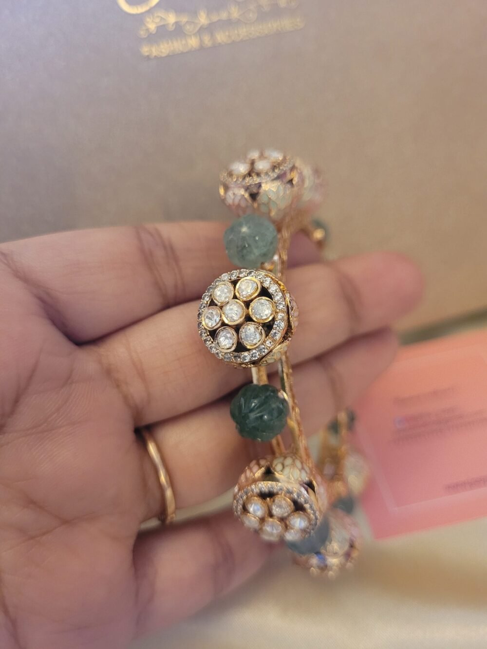 Arzoo Polki Bangles - Image 5