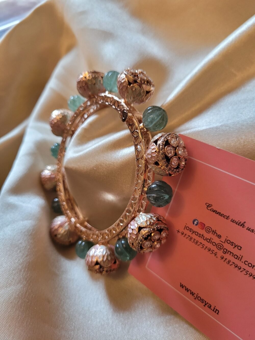 Arzoo Polki Bangles - Image 9