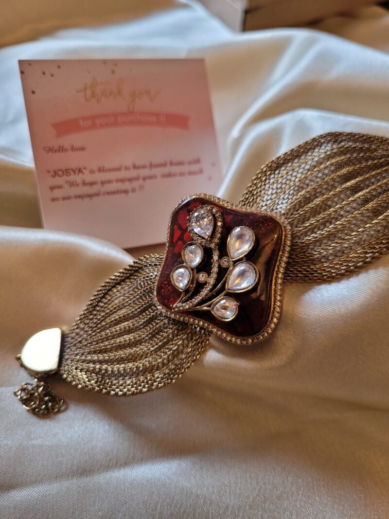 Cassia Polki Bracelet - Image 7