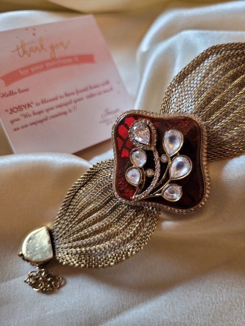 Cassia Polki Bracelet - Image 2