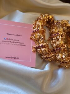 Hatisha Gold Plated Bangles