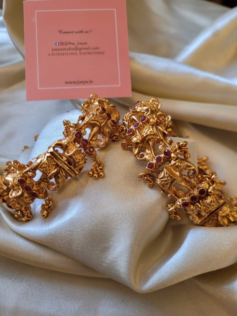 Hatisha Gold Plated Bangles - Image 5