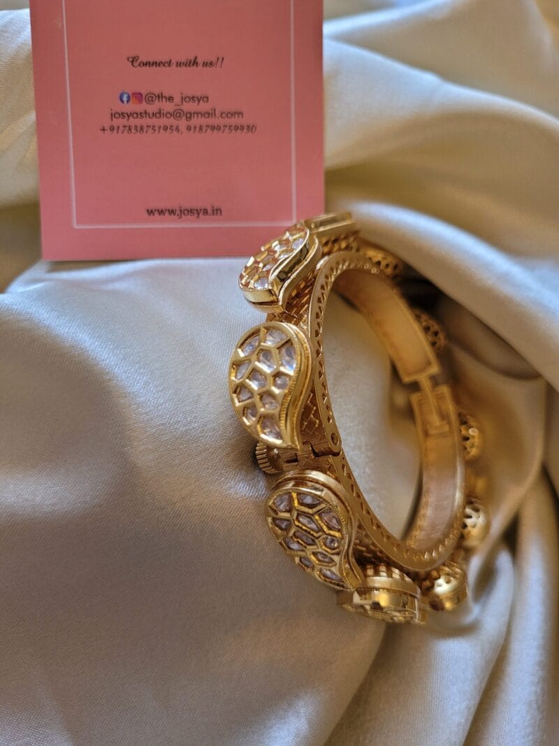 Maisha Polki Bangle - Image 6