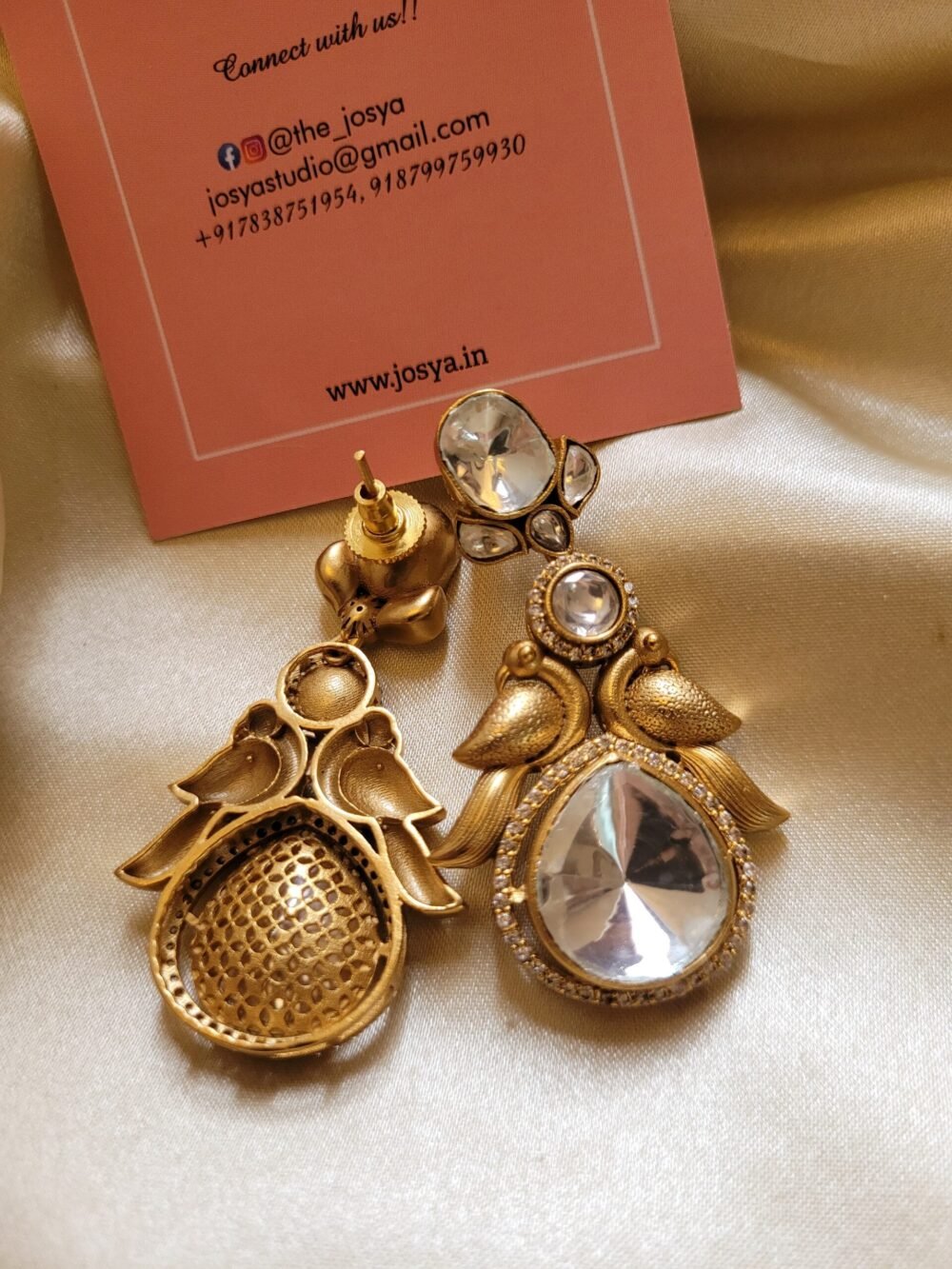 Era Polki Earrings - Image 4
