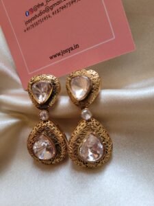 Classic Regency Polki Earrings - Image 4
