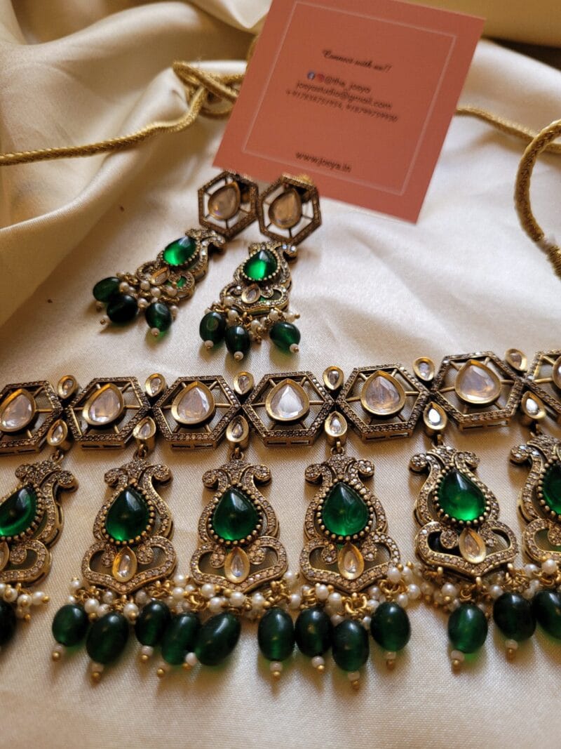 Nivara Polki choker set - Image 2