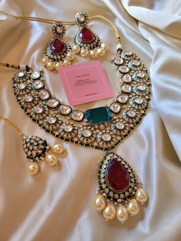 Naavya Polki Bridal Necklace Set