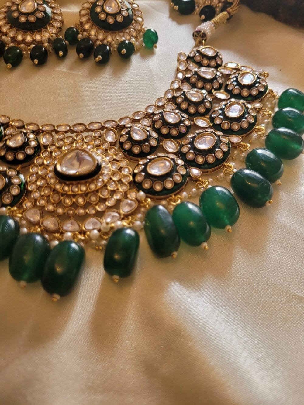 Suhasini Polki Necklace set - Image 2