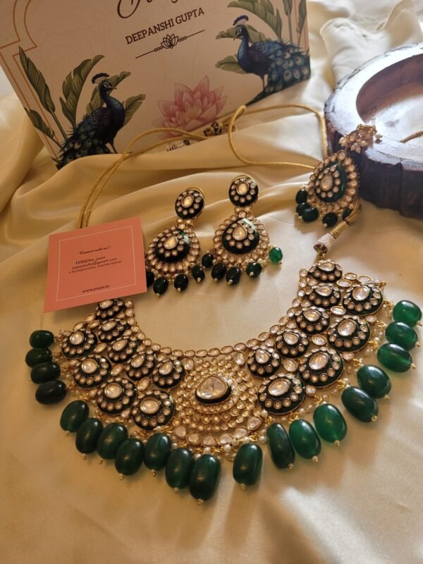 Suhasini Polki Necklace set