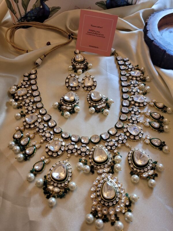 Vaani Polki Bridal Necklace Set