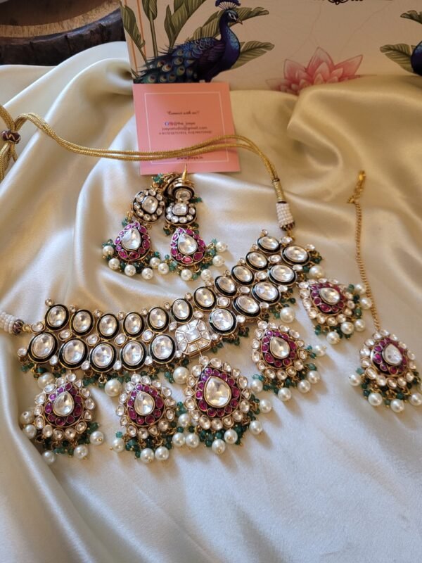 Vaanya Polki Bridal Necklace Set