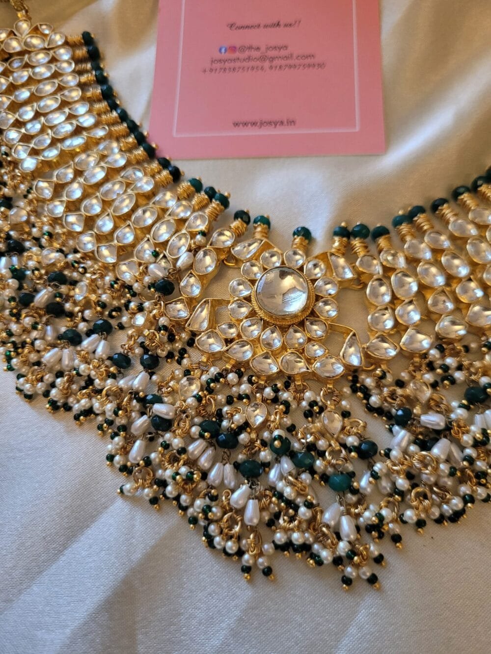 Amaya Kundan Bridal Set - Image 8