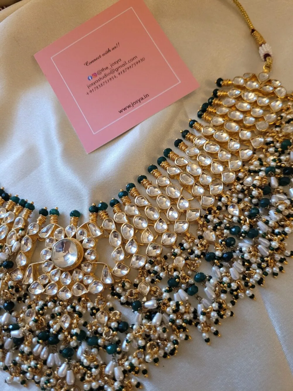 Amaya Kundan Bridal Set - Image 7