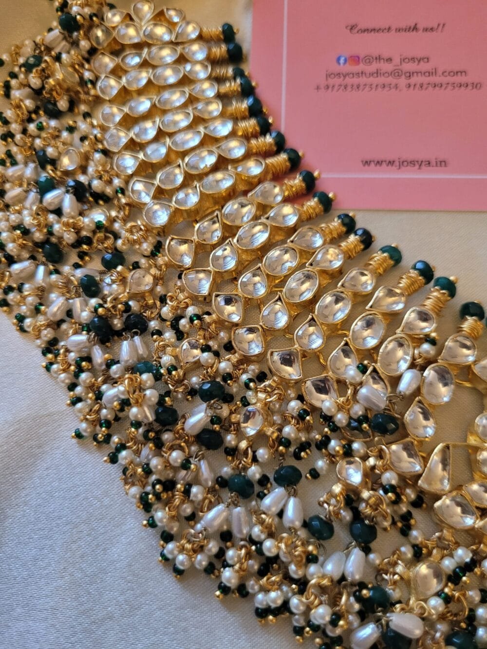 Amaya Kundan Bridal Set - Image 5