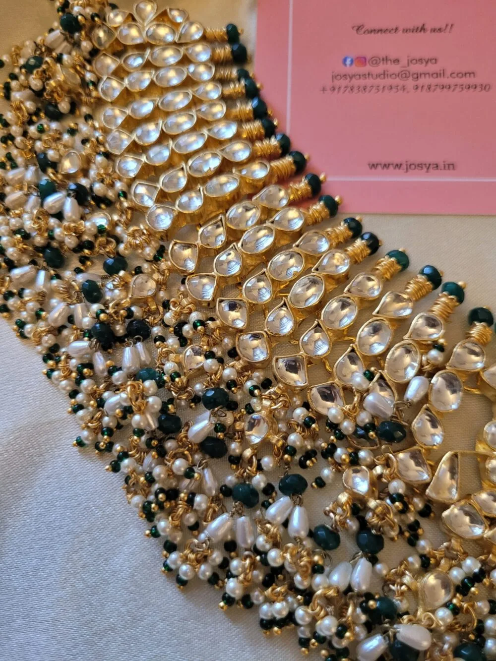 Amaya Kundan Bridal Set - Image 5
