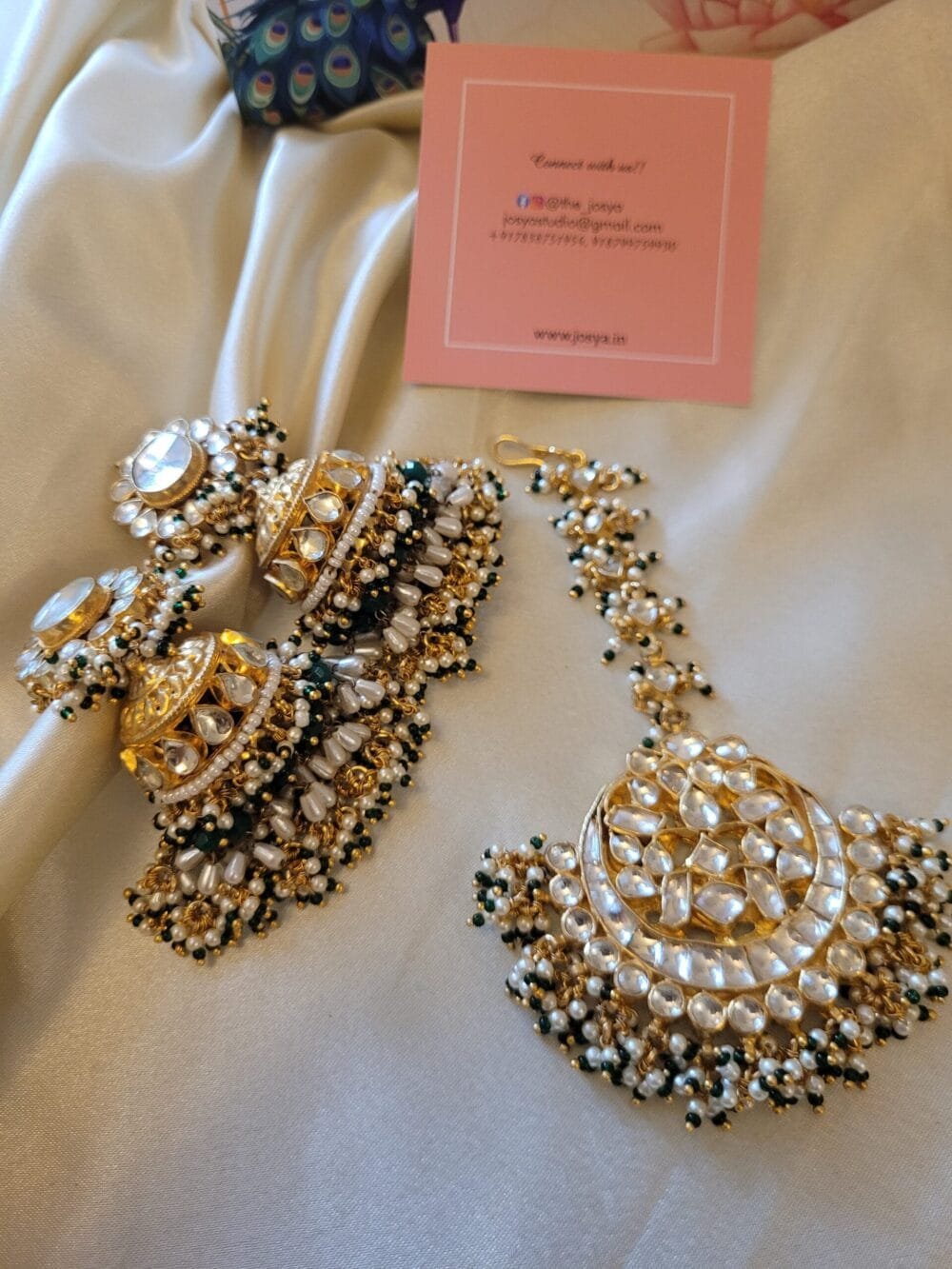 Amaya Kundan Bridal Set - Image 9