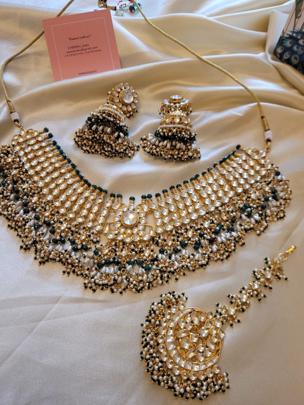 Amaya Kundan Bridal Set - Image 2