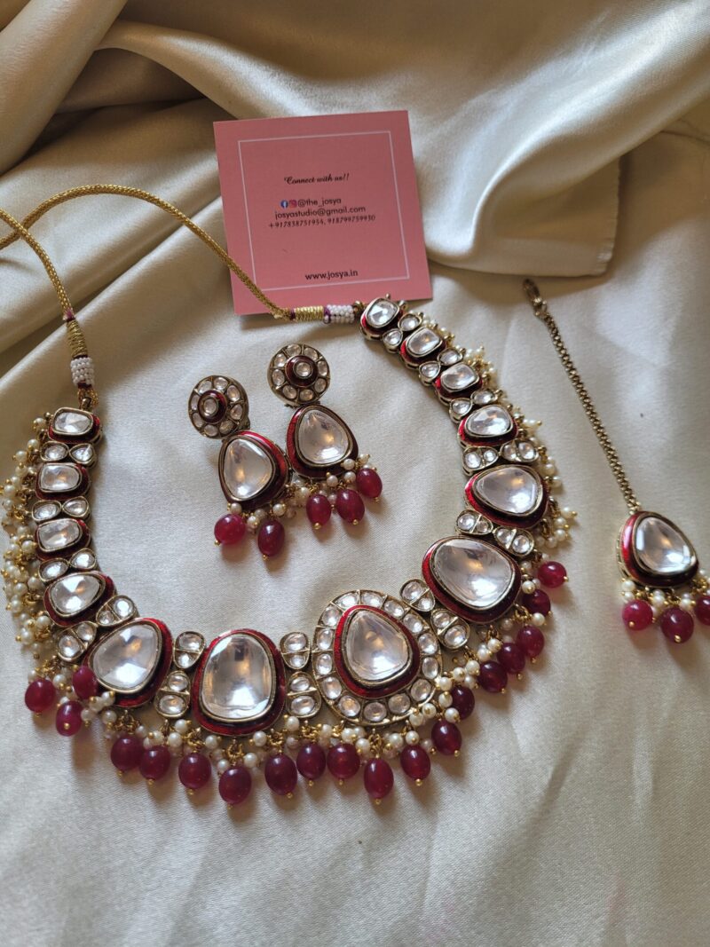 Sadhya Polki Necklace Set