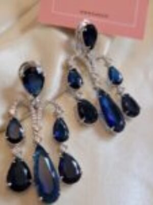 Ayaana Sapphire Diamond Earrings