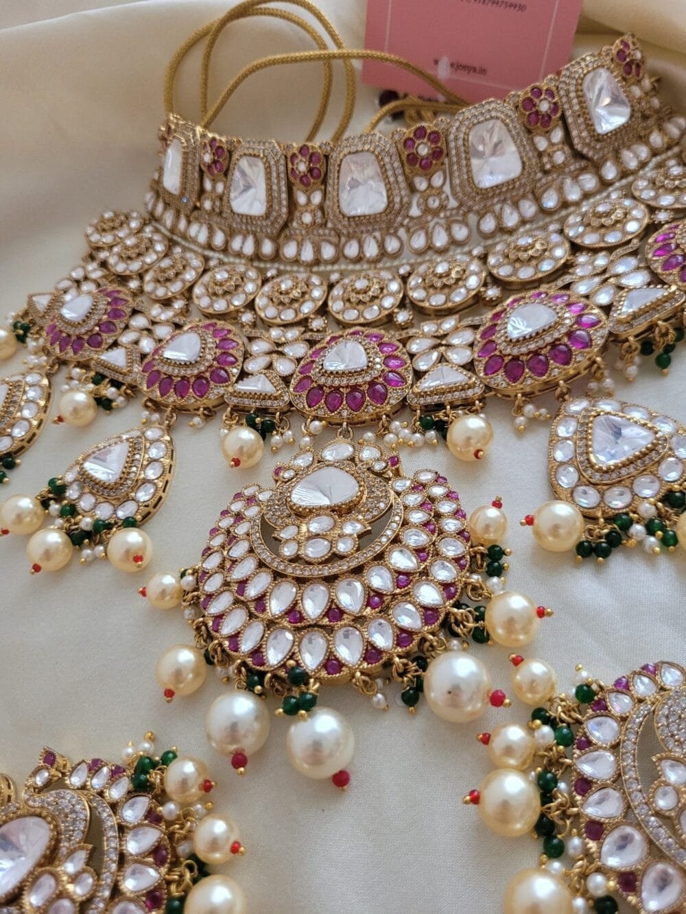 Raanisa Bridal Necklace Set - Image 2