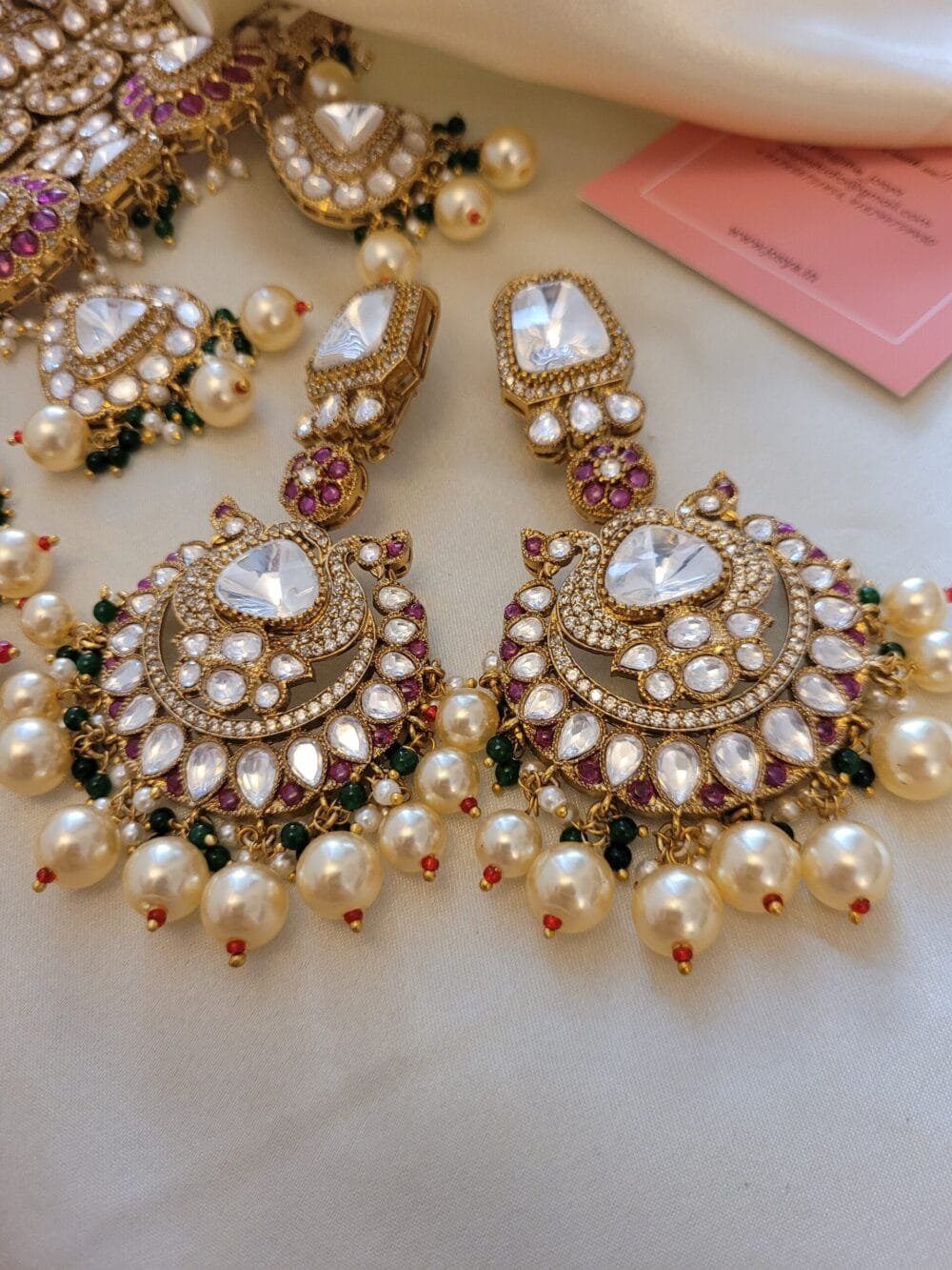 Raanisa Bridal Necklace Set - Image 3