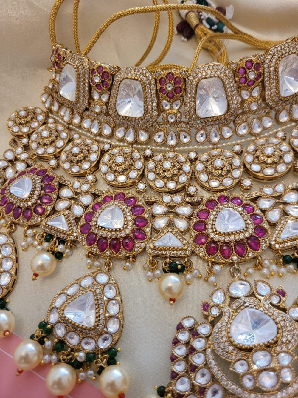 Raanisa Bridal Necklace Set - Image 8
