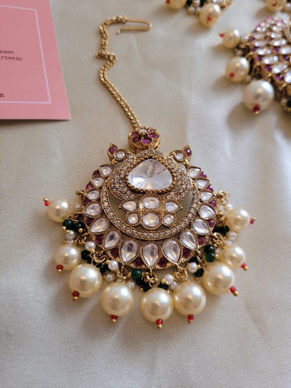 Raanisa Bridal Necklace Set - Image 10
