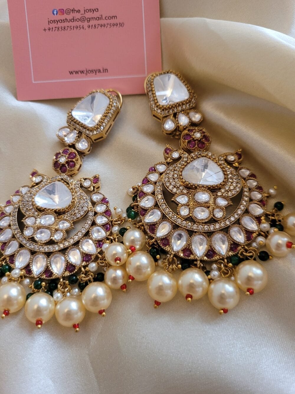 Raanisa Bridal Necklace Set - Image 12