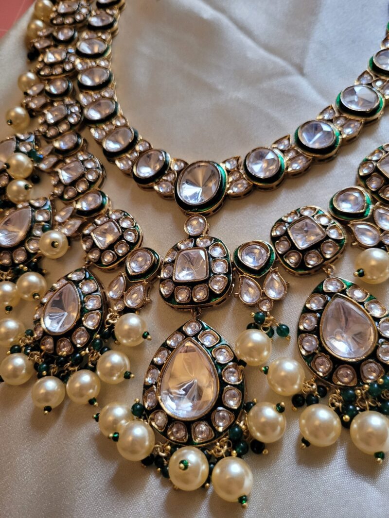 Dhaani Polki  Necklace Set - Image 2