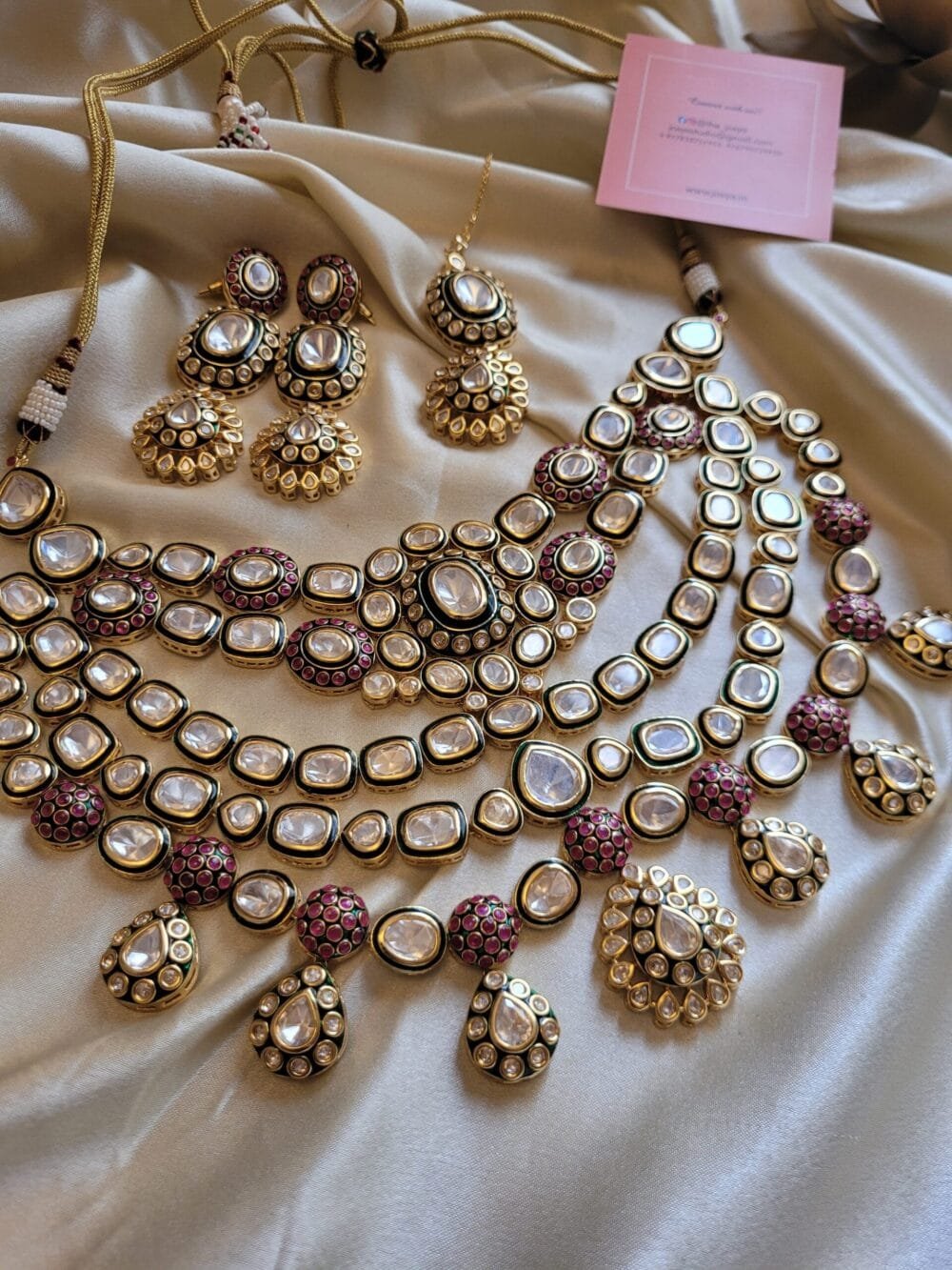 Anamika Polki Necklace Set