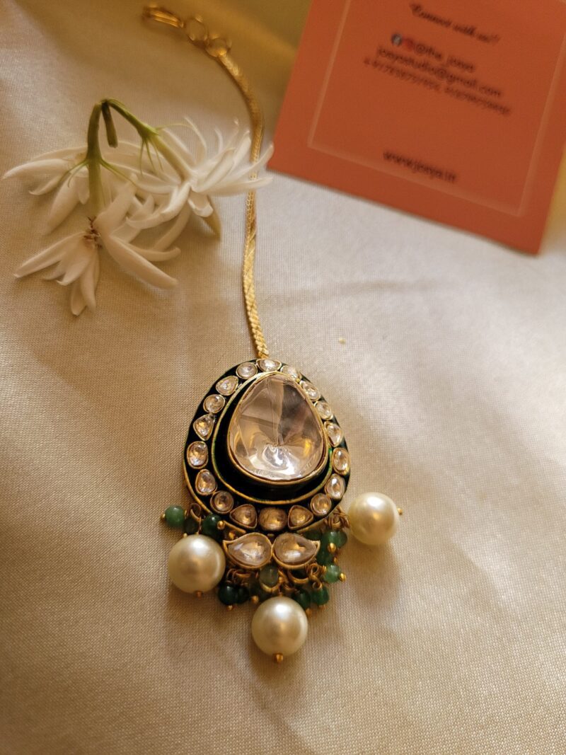 Rhea Polki Necklace Set - Image 2