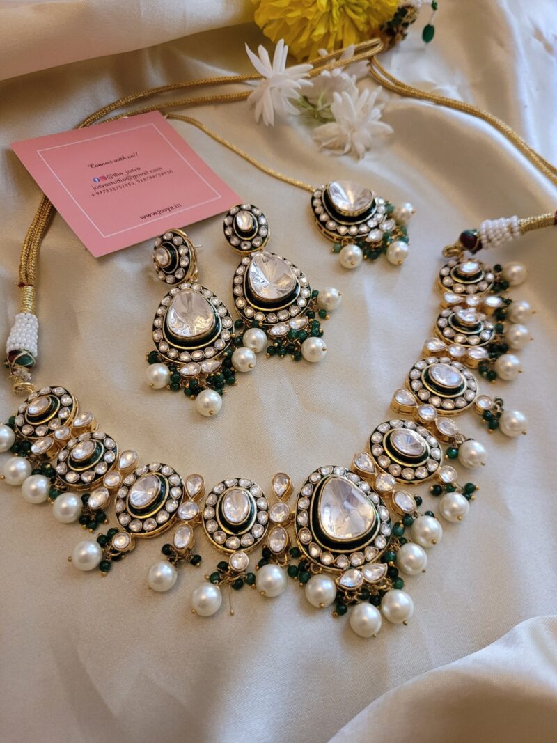 Rhea Polki Necklace Set