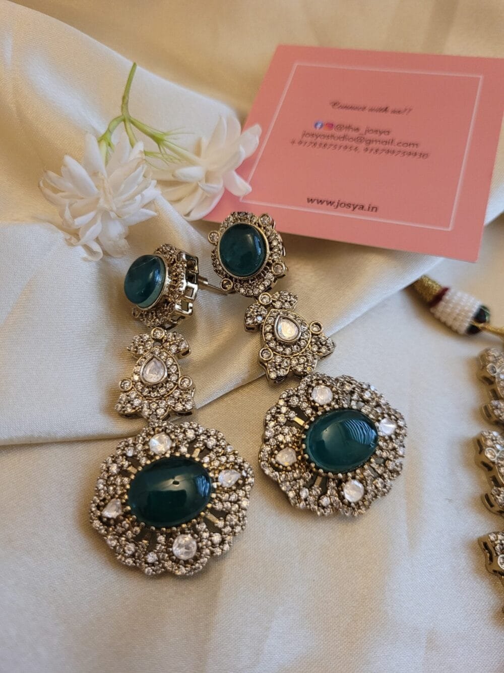 Nitya Polki Necklace Set - Image 4