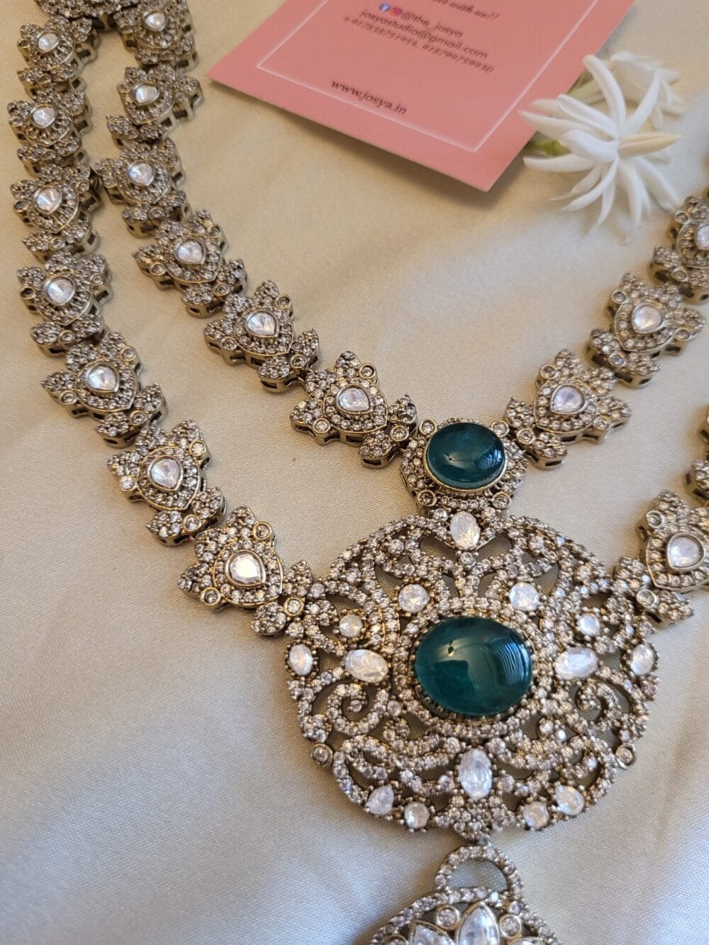 Nitya Polki Necklace Set - Image 7
