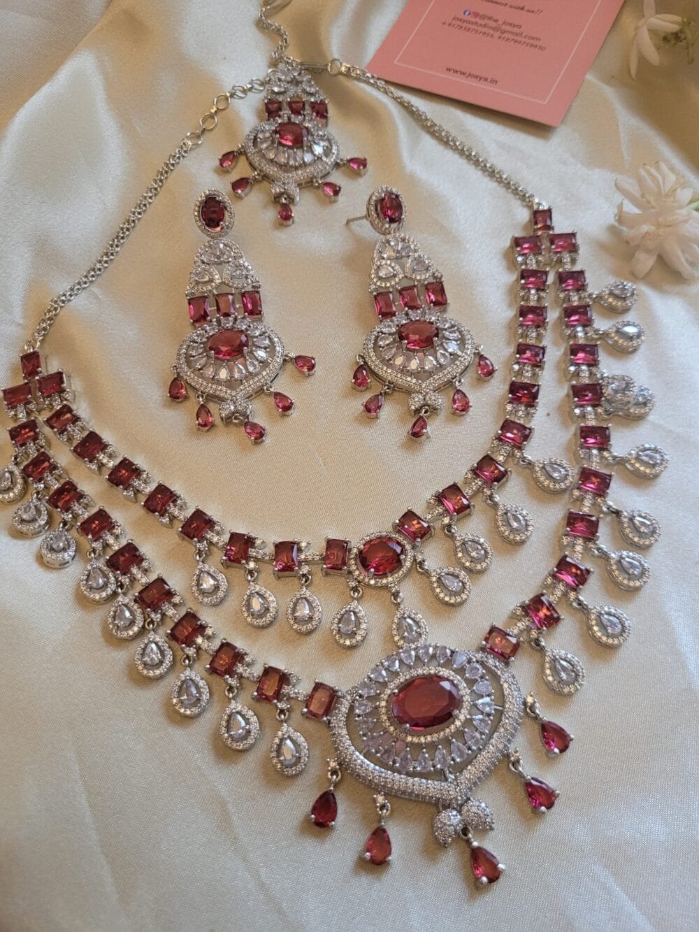 Ariana Diamond Necklace Set