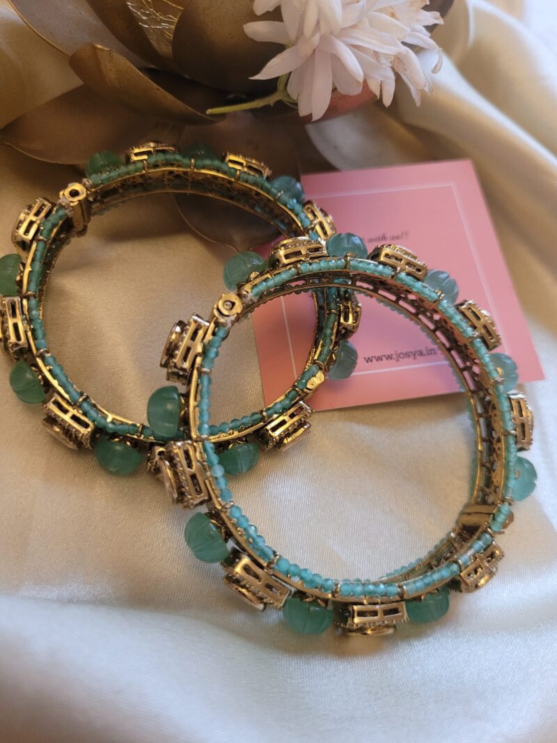 Anvi Polki Bangles - Image 6