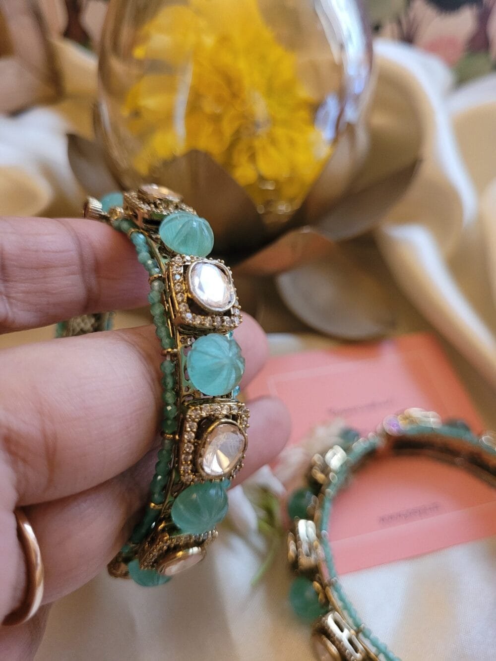 Anvi Polki Bangles - Image 2