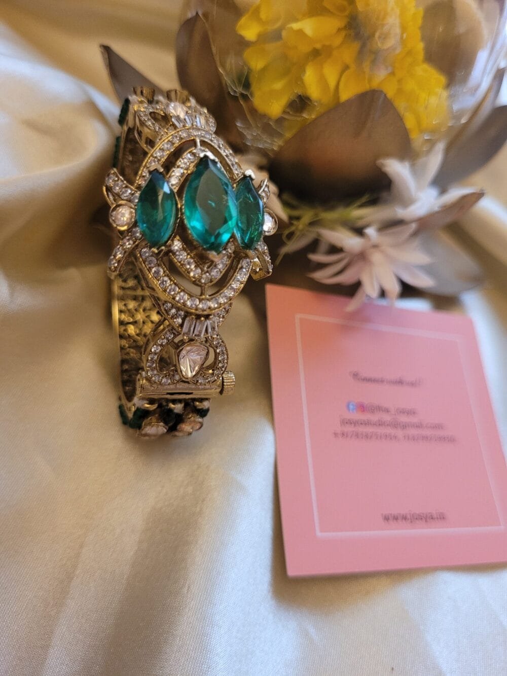 Ayesha Polki Bracelet - Image 4