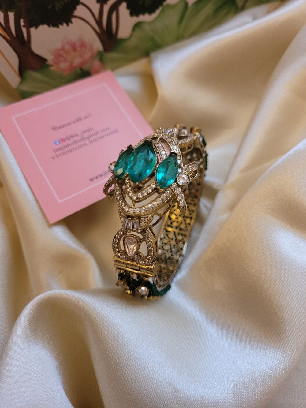 Ayesha Polki Bracelet - Image 3