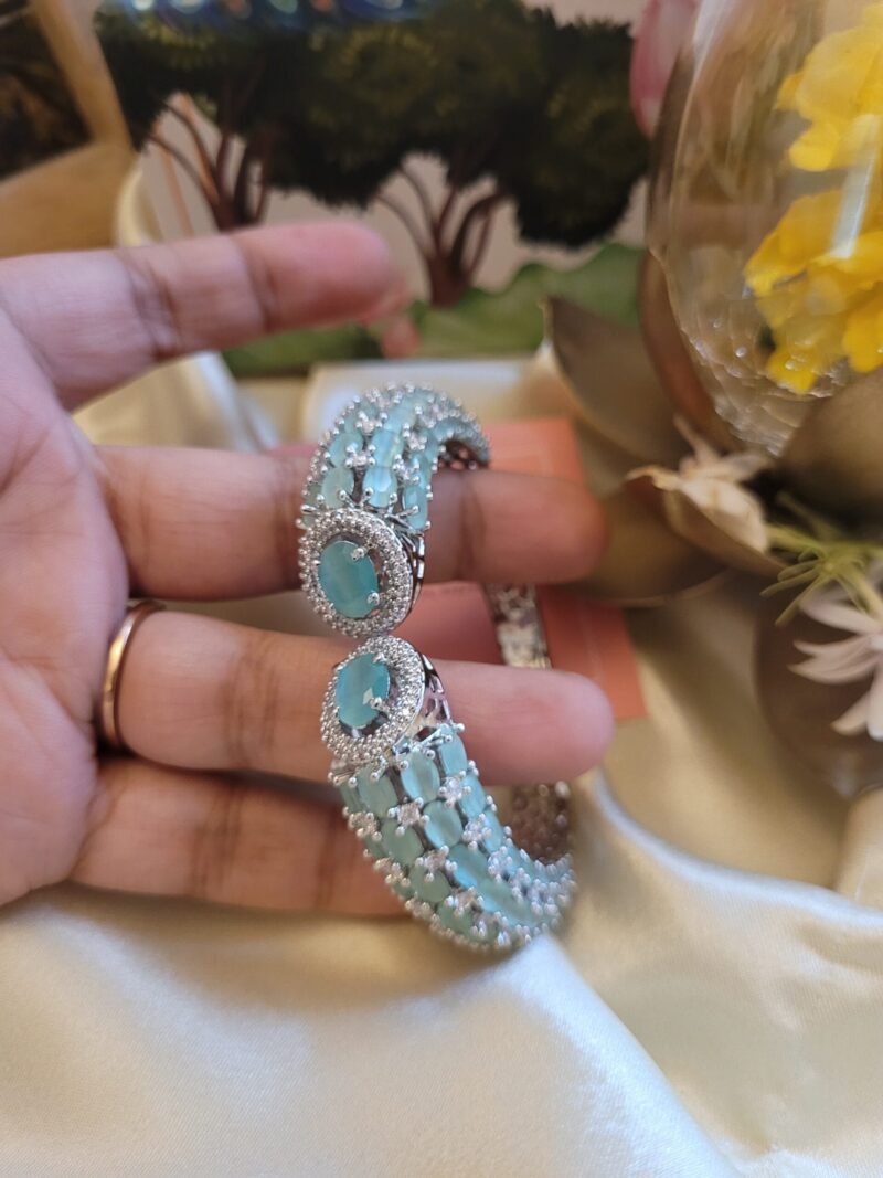 Minty Diamond Bracelet - Image 5
