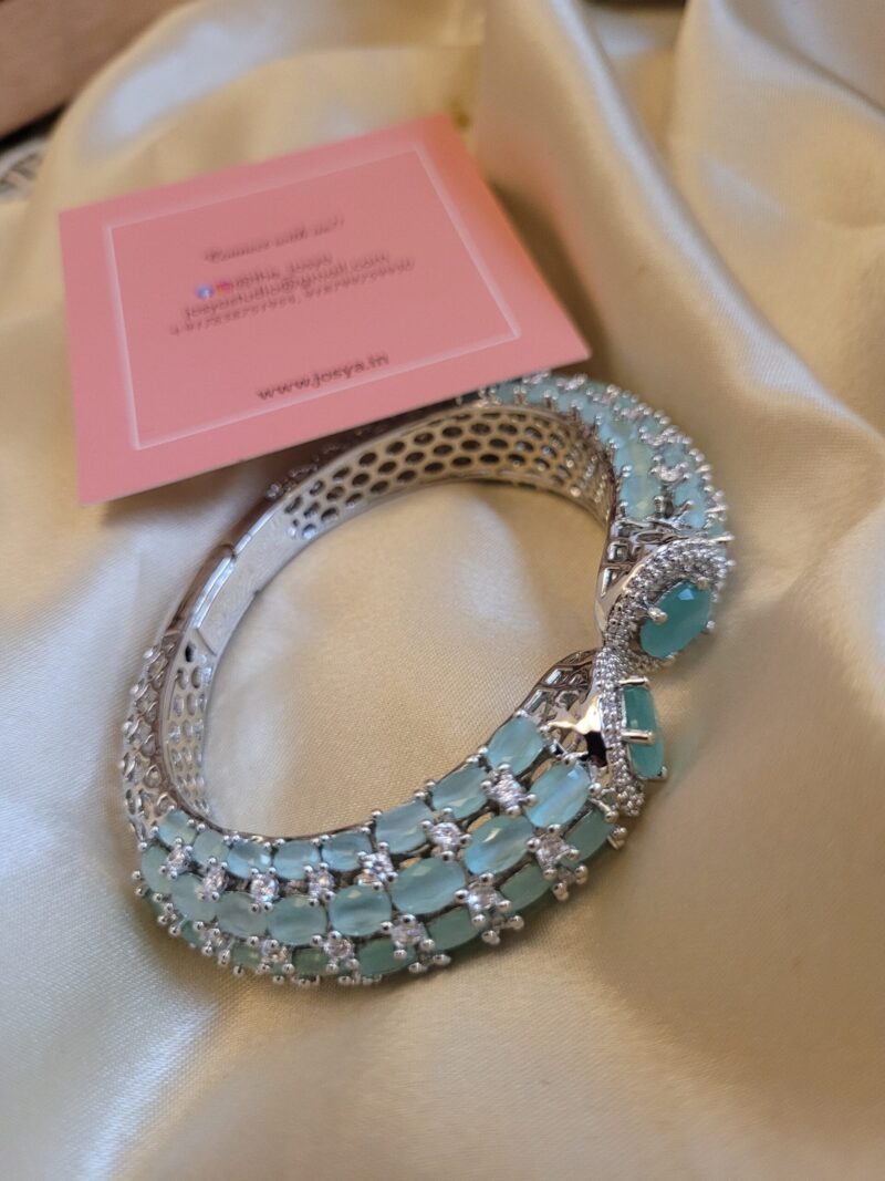 Minty Diamond Bracelet - Image 3