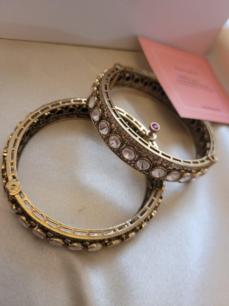 Veda Polki Bangles - Image 5