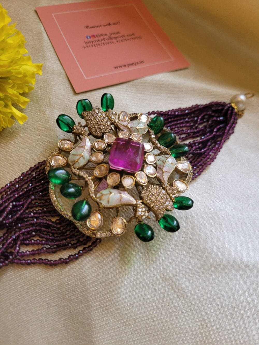 Bhavya Polki Bracelet - Image 5