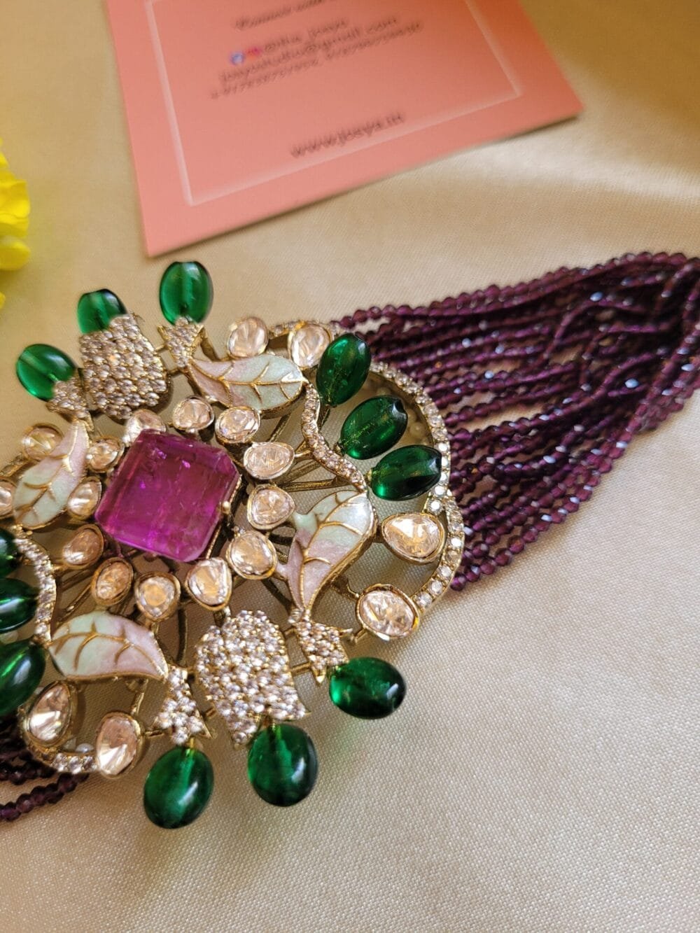 Bhavya Polki Bracelet - Image 3
